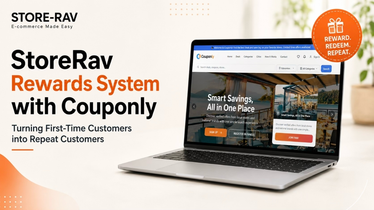 StoreRav rewards system with Couponly helping restaurants turn first-time customers into repeat customers